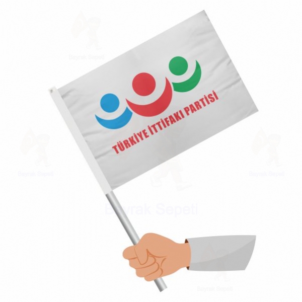 Trkiye ttifak Partisi Sopal Bayraklar Resmi