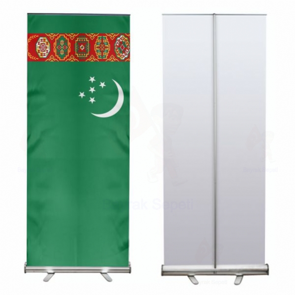 Trkmenistan Roll Up ve Banner