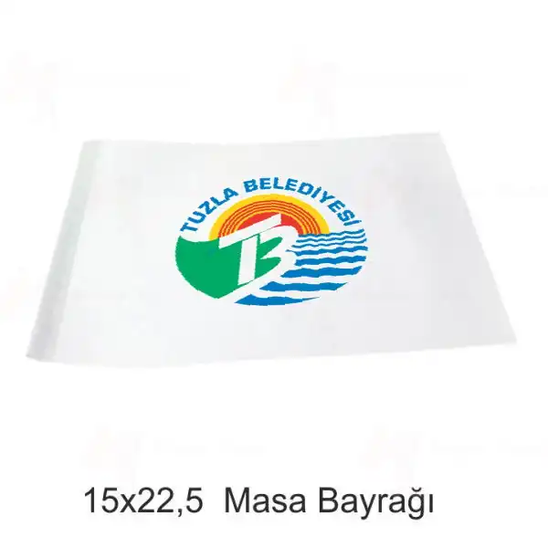Tuzla Belediyesi Masa Bayraklar