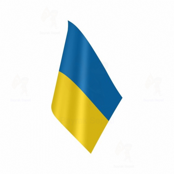 Ukrayna Masa Bayraklar Tasarm