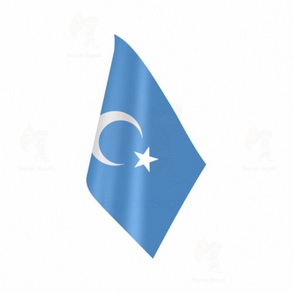 Uygur Trkleri Masa Bayraklar eitleri