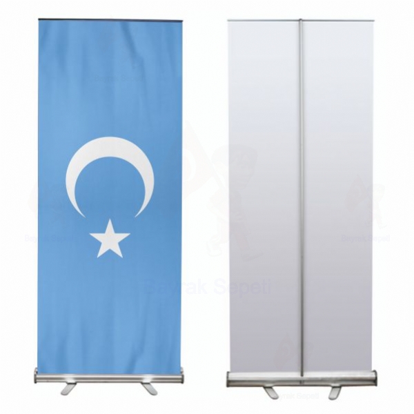 Uygur Trkleri Roll Up ve Banner
