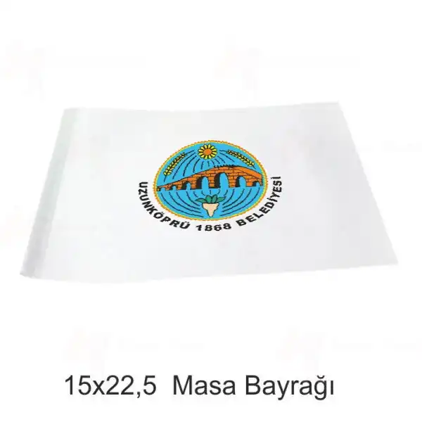 Uzunkpr Belediyesi Masa Bayraklar