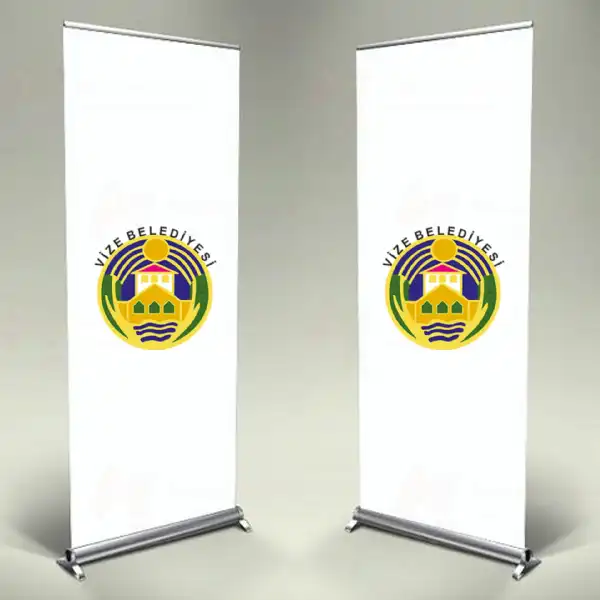 Vize Belediyesi Roll Up ve Banner