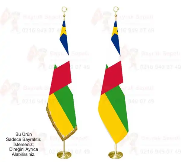 Orta Afrika Cumhuriyeti Makam Bayrağı ve Flaması