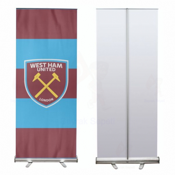 West Ham United FC Roll Up ve Banner