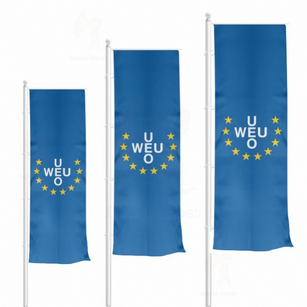 Western European Union Dikey Gnder Bayrak retimi