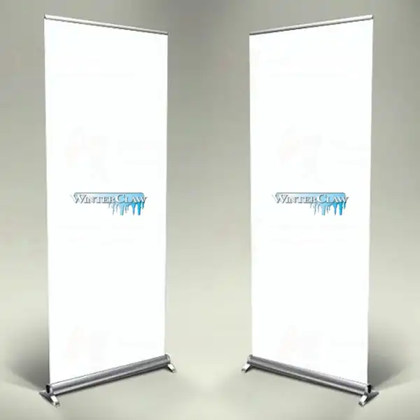 Winter Claw Roll Up ve Banner