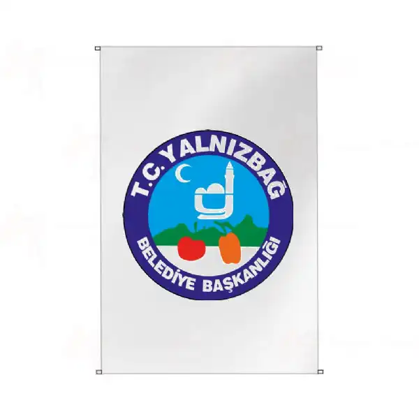Yalnzba Belediyesi Bina Cephesi Bayraklar
