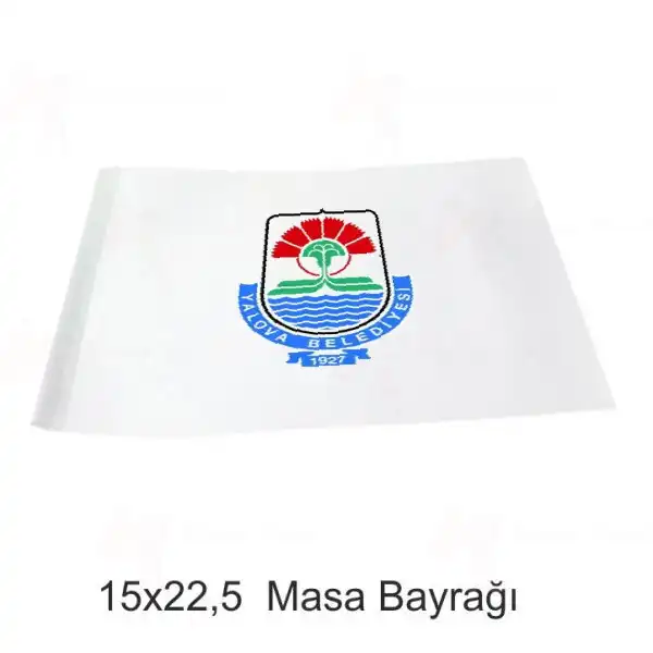 Yalova Belediyesi Masa Bayraklar