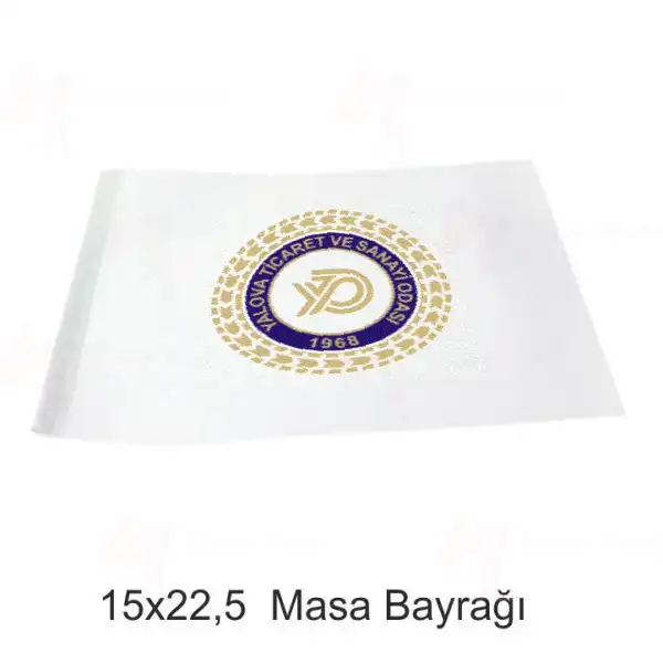 Yalova Ticaret ve Sanayi Odas Masa Bayraklar