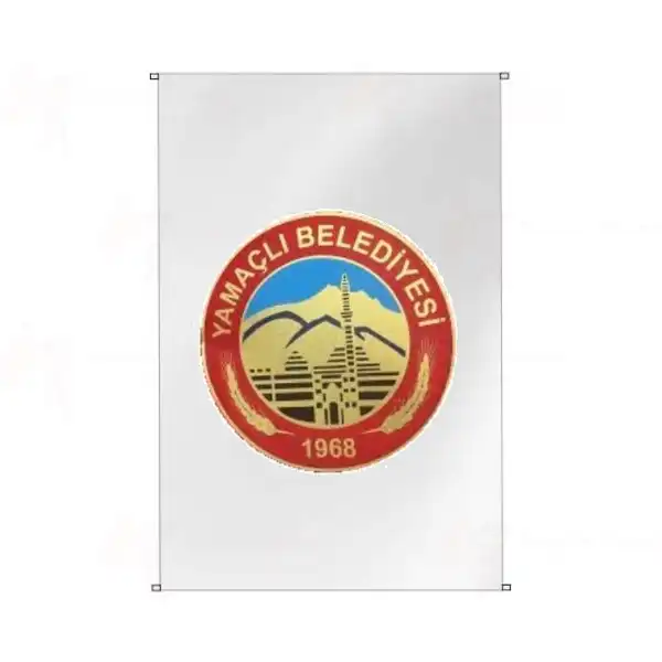 Yamal Belediyesi Bina Cephesi Bayraklar