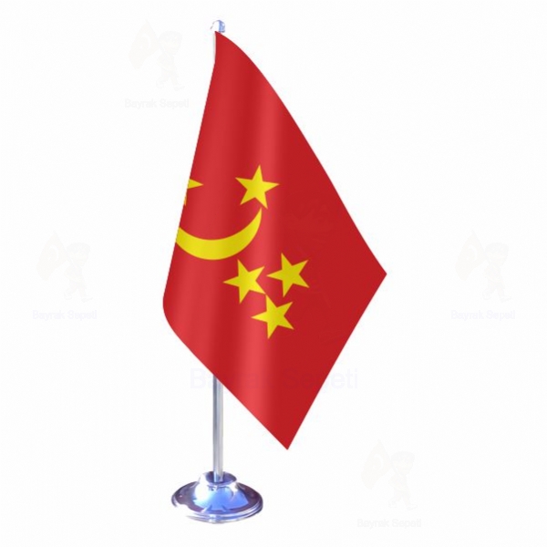 Yediehir Uygur Hanl Tekli Masa Bayraklar Fiyat