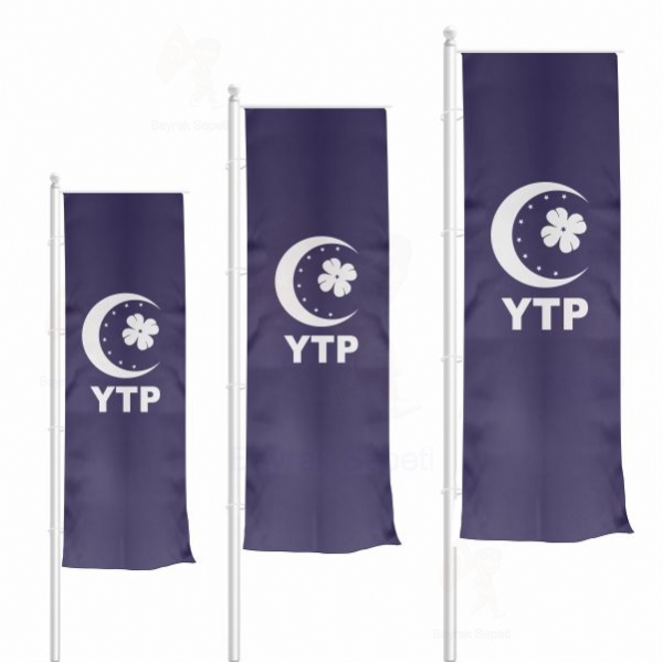 Yeni Trkiye Partisi Dikey Gnder Bayraklar
