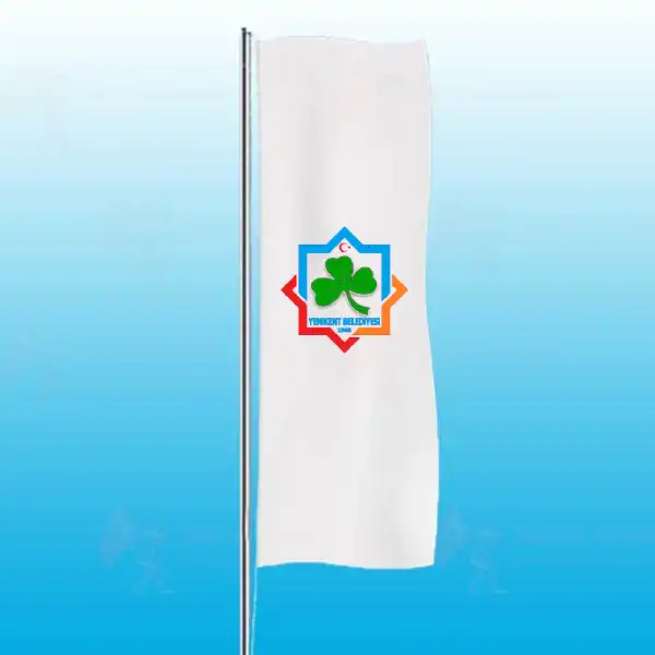 Yenikent Belediyesi Dikey Gnder Bayraklar