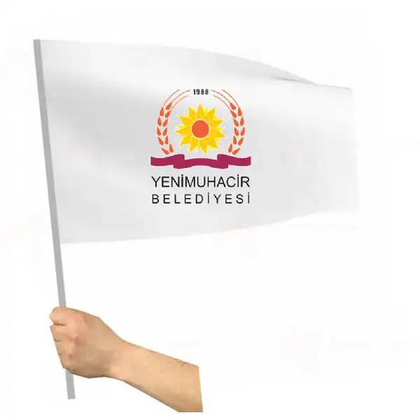 Yenimuhacir Belediyesi Sopal Bayraklar