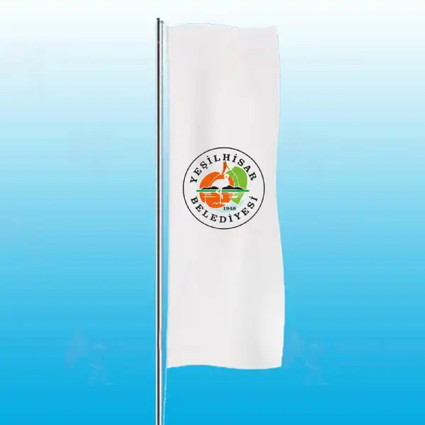 Yeşilhisar Belediyesi Dikey Gönder Bayrakları