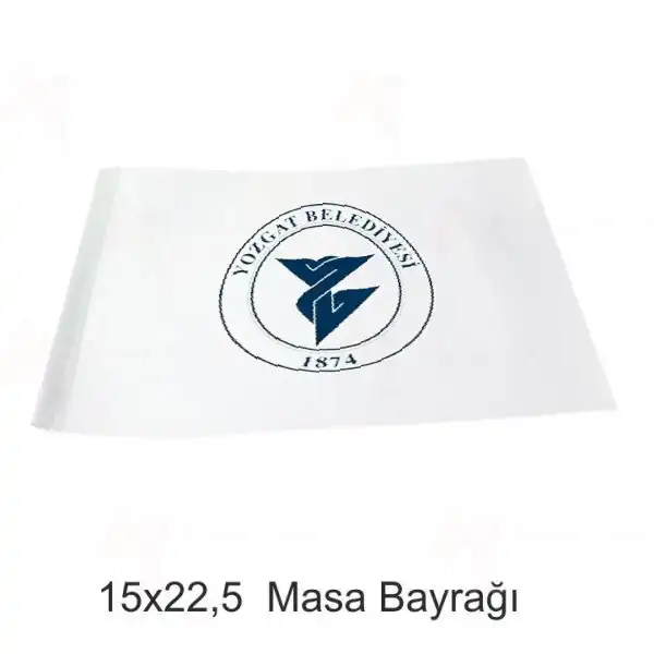 Yozgat Belediyesi Masa Bayraklar