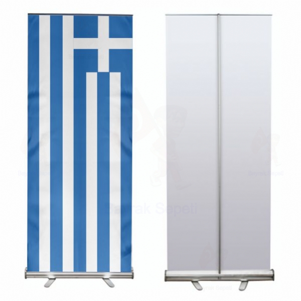 Yunanistan Roll Up ve BannerResmi