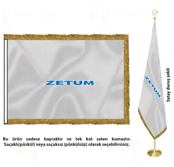 Zetum Saten Kuma Makam Bayra Resmi