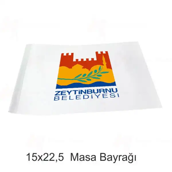 Zeytinburnu Belediyesi Masa Bayraklar
