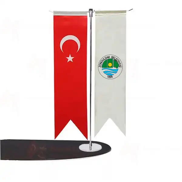 Zonguldak Belediyesi T Masa Bayraklar reticileri