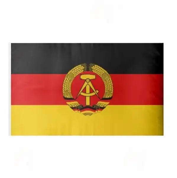 Alman Demokratik Cumhuriyeti Bayrağı