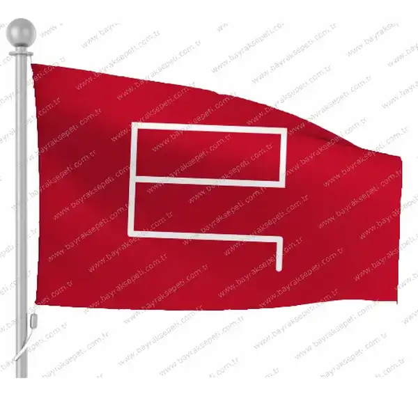 Bayındır Kırmızı Gönder Flaması Gönder Bayrağı