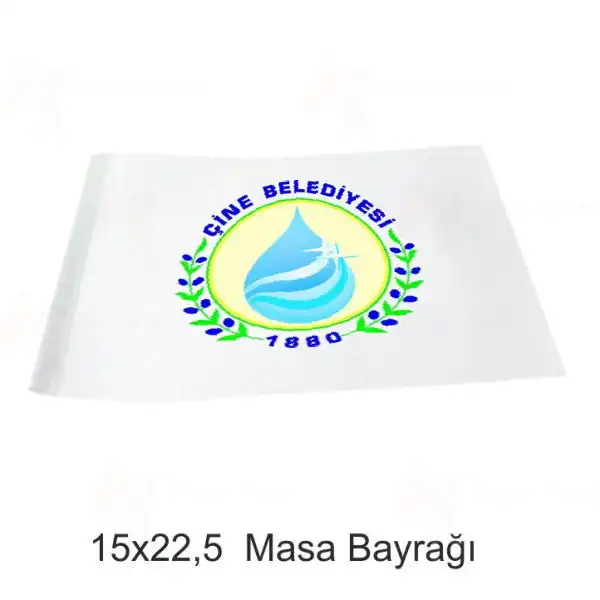 ine Belediyesi Masa Bayraklar