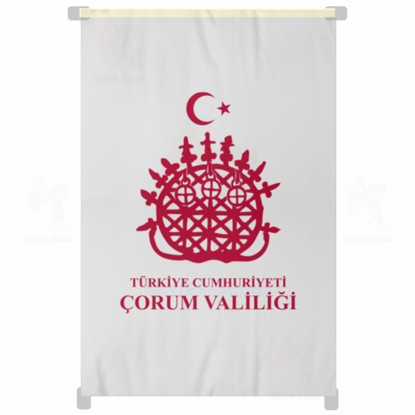 orum Valilii Bina Cephesi Bayrak retim