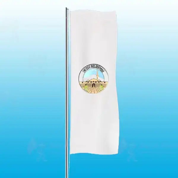 İncesu Belediyesi Dikey Gönder Bayrakları