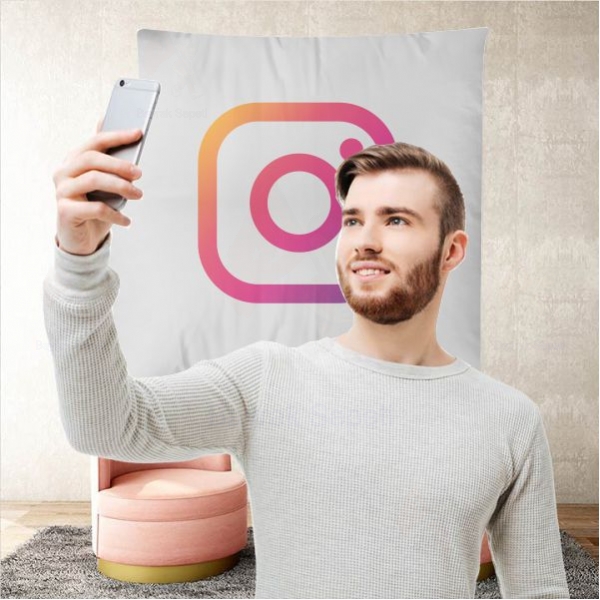 instagram Logo Arka Plan Duvar Manzara Resimleri