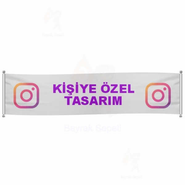 instagram Logo Pankartlar ve Afiler
