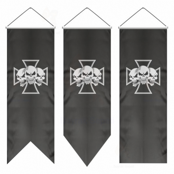 ron Cross Skull Krlang Bayraklar eitleri