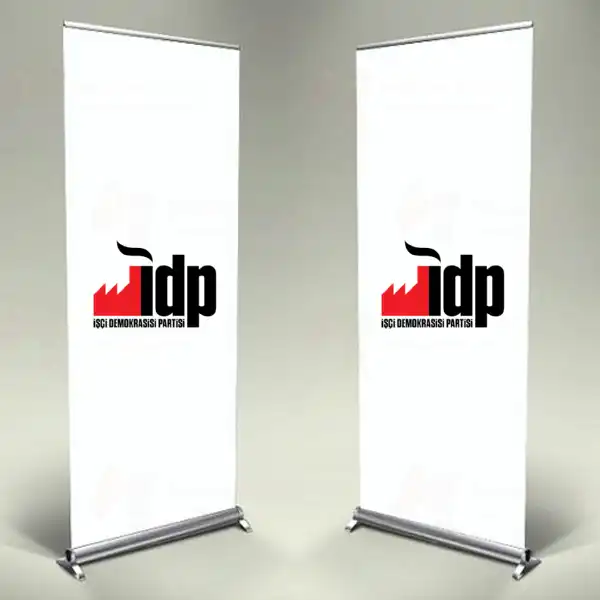 i Demokrasisi Partisi Roll Up ve Banner