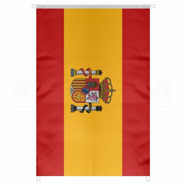 spanya Bina Cephesi Bayraklar