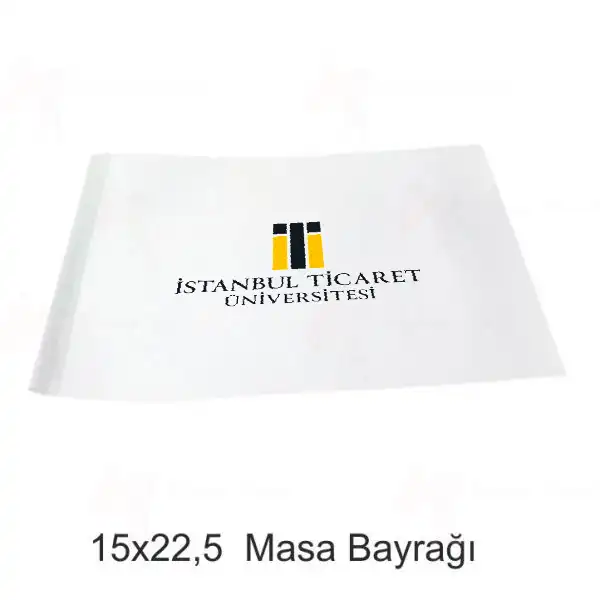 stanbul Ticaret niversitesi Masa Bayraklar