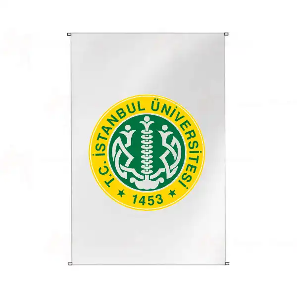 İstanbul Üniversitesi Bina Cephesi Bayrakları