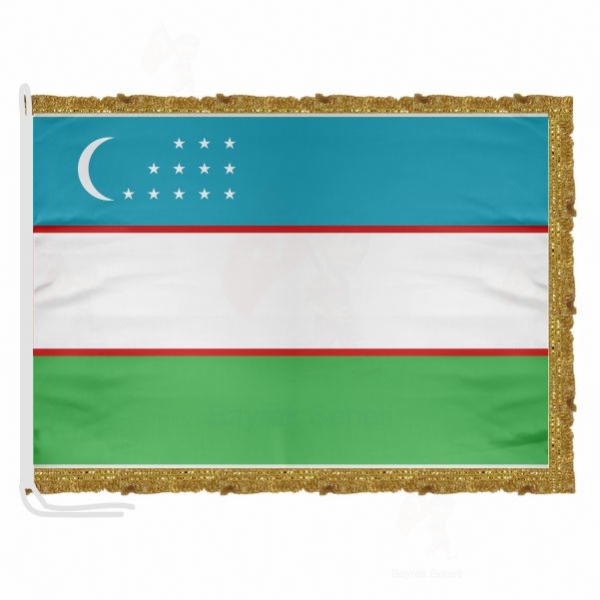 zbekistan Saten Kuma Makam Bayra Toptan