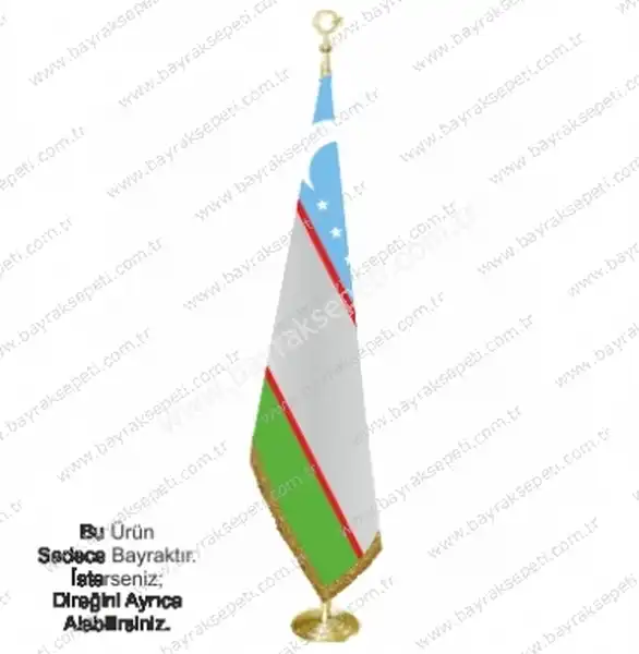 Özbekistan Telalı Makam Flaması ve Bayrak