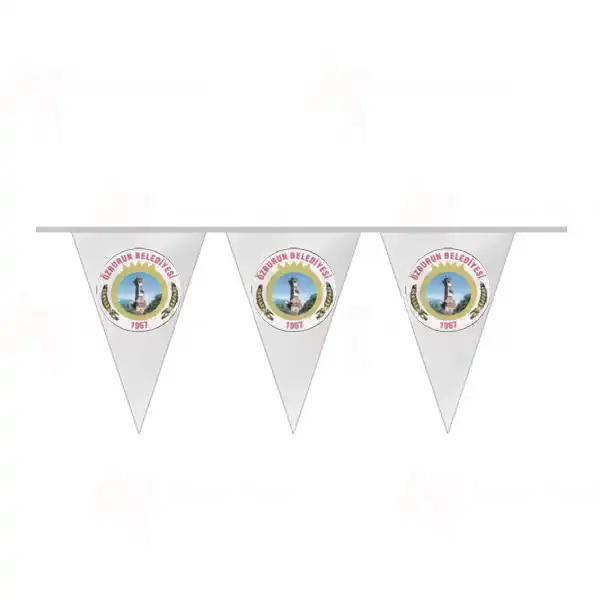 Özburun Belediyesi İpe Dizili Üçgen Bayraklar
