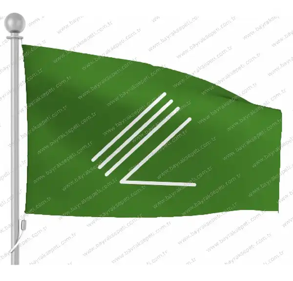 Yazır Yeşil Gönder Flaması Gönder Bayrağı